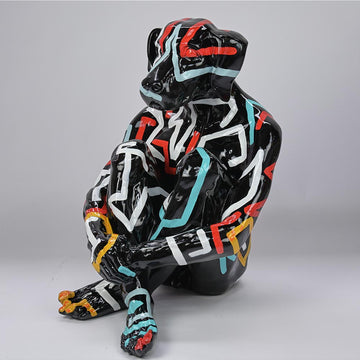 Splash Pop Lost Dog (Fibreglass Sculpture)