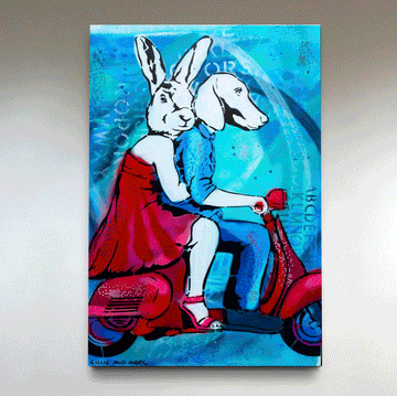 This Will Make You Smile, We Promise (Original Painting)