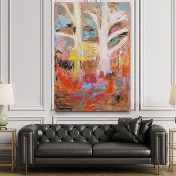 The Ghost Gums Stand Strong in the Outback (Original Painting)