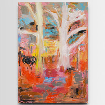 The Ghost Gums Stand Strong in the Outback (Original Painting)