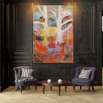 The Ghost Gums Stand Strong in the Outback (Original Painting)