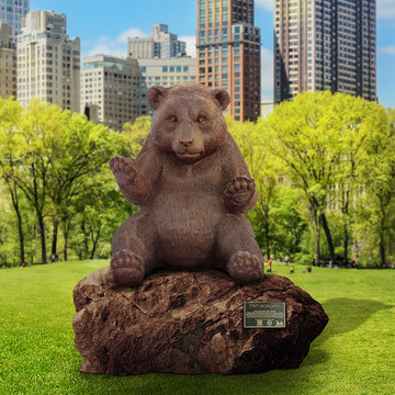 Tiny Baby Wonder Giant Panda (Bronze Sculpture)