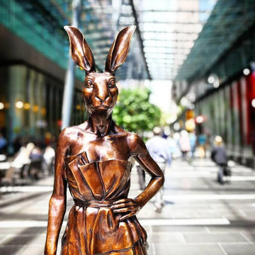 Angelina Rabbitgirl (Bronze Sculpture)