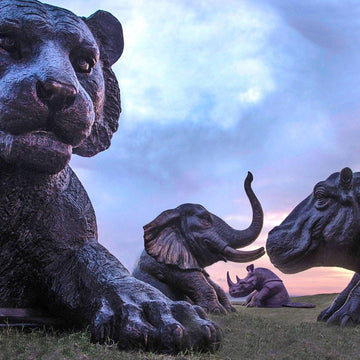 Come out, come out wherever you are (Bronze Sculpture)