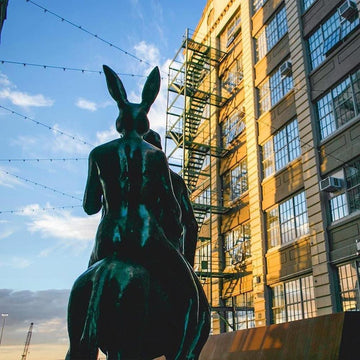 The Travellers Have Arrived (Bronze Sculpture)