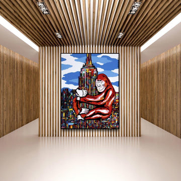 He loved New York and New York loved him (Original Painting)