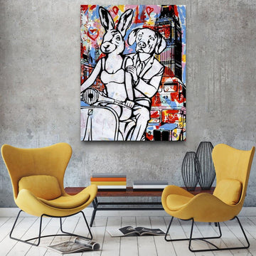 They were Londoners (Original Painting)