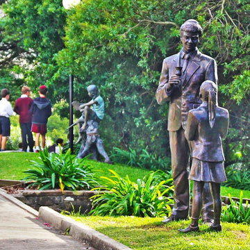 School Children (Bronze Sculpture)