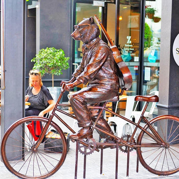 Sparkly Bear (Bronze Sculpture)