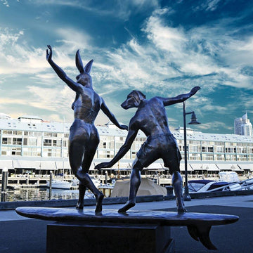 The Wave Riders (Bronze Sculpture)