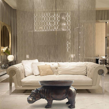 He Loved Being Submerged (Bronze Sculpture)