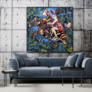 They would do things that made no sense and that was ok (Original Painting)