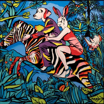 They would do things that made no sense and that was ok (Original Painting)