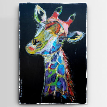 The Masai Giraffe stood tall and proud (Original Painting)