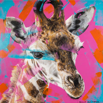 Wild about giraffes (Original Painting)
