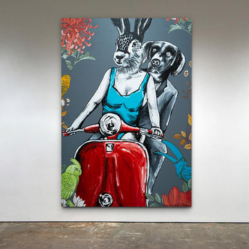 They Lived With a Golden Glow (Original Painting)