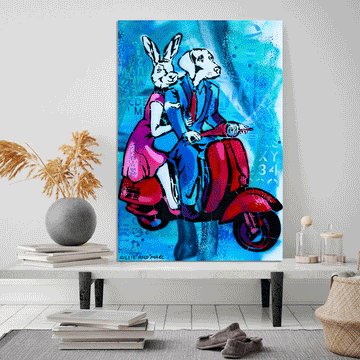 They Had a Gold Mine in Their Hearts (Original Painting)