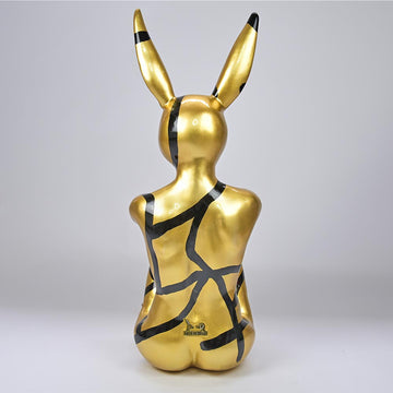 Splash Pop Lost Rabbit (Fibreglass Sculpture)