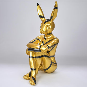 Splash Pop Lost Rabbit (Fibreglass Sculpture)