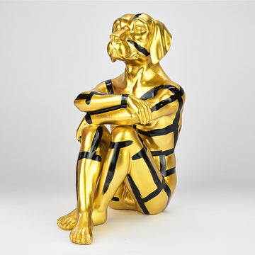 Splash Pop City Pup (Resin Sculpture)