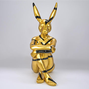 Splash Pop Lost Rabbit (Fibreglass Sculpture)