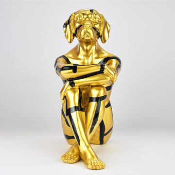 Splash Pop City Pup (Resin Sculpture)