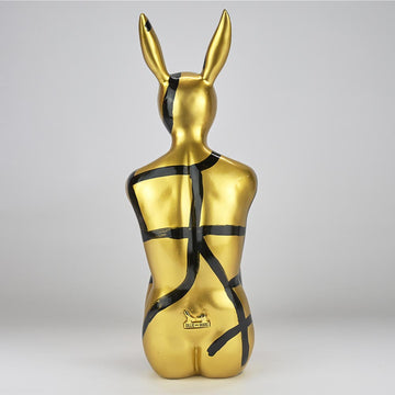 Splash Pop City Bunny (Resin Sculpture)