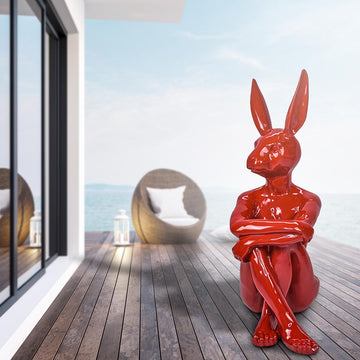 Good Rabbit (Fibreglass Sculpture)