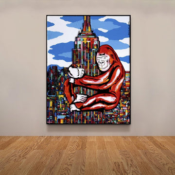 He loved New York and New York loved him (Original Painting)