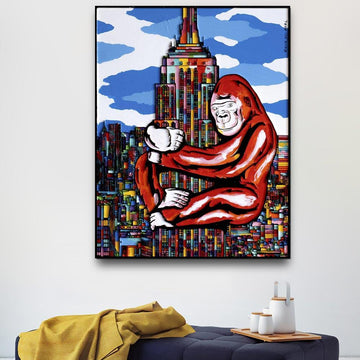 He loved New York and New York loved him (Original Painting)