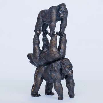 Gorillas on Top of the World (gorilla stack)