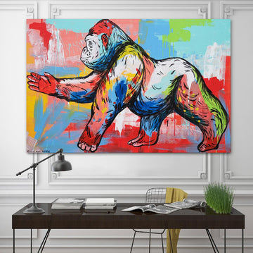 The Gorilla Marches for Freedom (Original Painting)