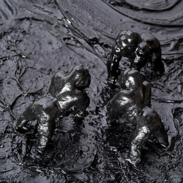 Gorillas on the Moon (Original Painting)