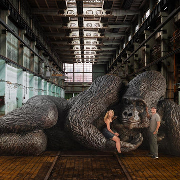 King Nyani (Bronze Sculpture)