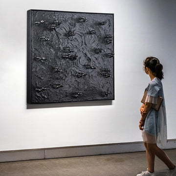 Gorillas on the Moon (Original Painting)