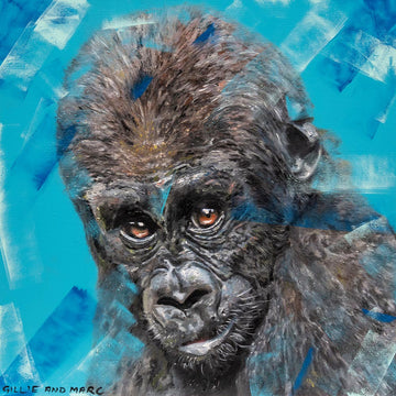 Wild about gorillas (Original Painting)
