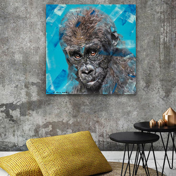 Wild about gorillas (Original Painting)