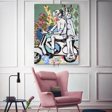 They were bold and beautiful (Original Painting)