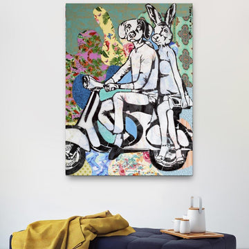 They were bold and beautiful (Original Painting)