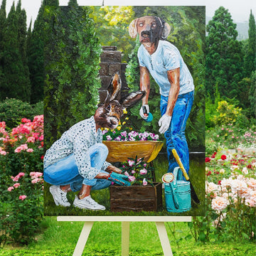 They were greenies (Original Painting)