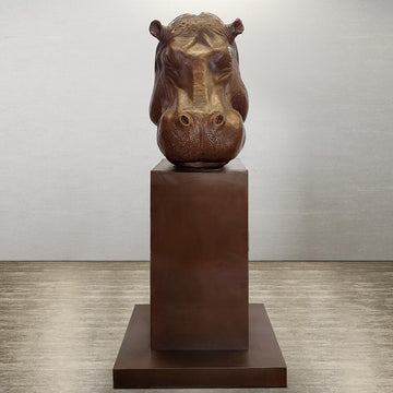 Raza - Hippopotamus of the Wild (Bronze Sculpture)