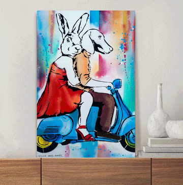 They Said Ha Ha (Original Painting)