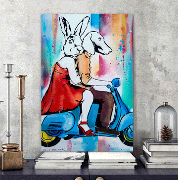 They Said Ha Ha (Original Painting)