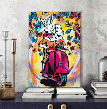 Happy Sunday (Original Painting)