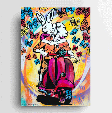 Happy Sunday (Original Painting)