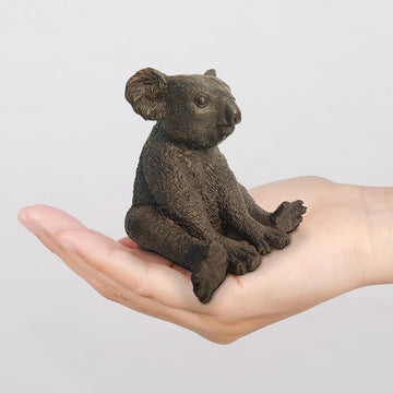 Suzie the Koala Is Happy (Bronze Sculpture, Pocket Size)
