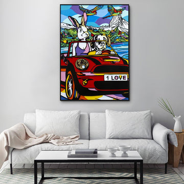 They Were on the Road to Happiness (Original Painting)