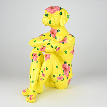 Splash Pop City Pup (Resin Sculpture)