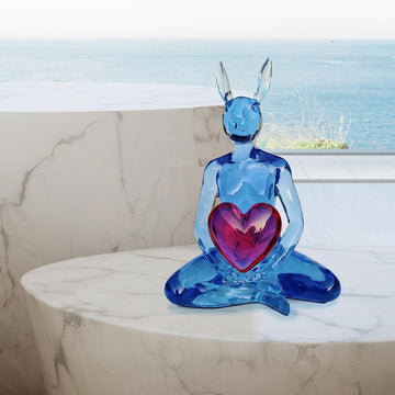 She gave her heart to her one love (Resin Sculpture)