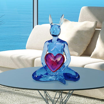 She gave her heart to her one love (Resin Sculpture)